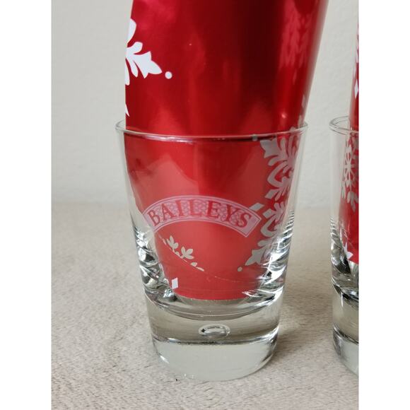 Baileys Bubble in Base Irish Cream Clear Glass Frosted Logo Banner Collectible - Picture 3 of 8
